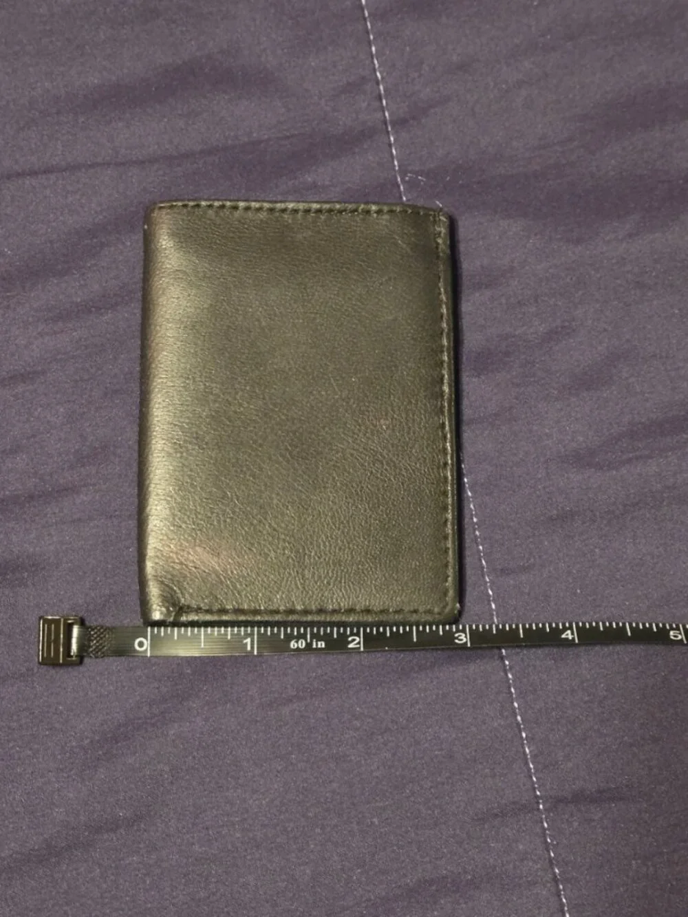 MENS BI-FOLD LEATHER WALLET